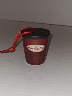 Tim HORTONS  Coffee Cup Holiday Ornament 2010
